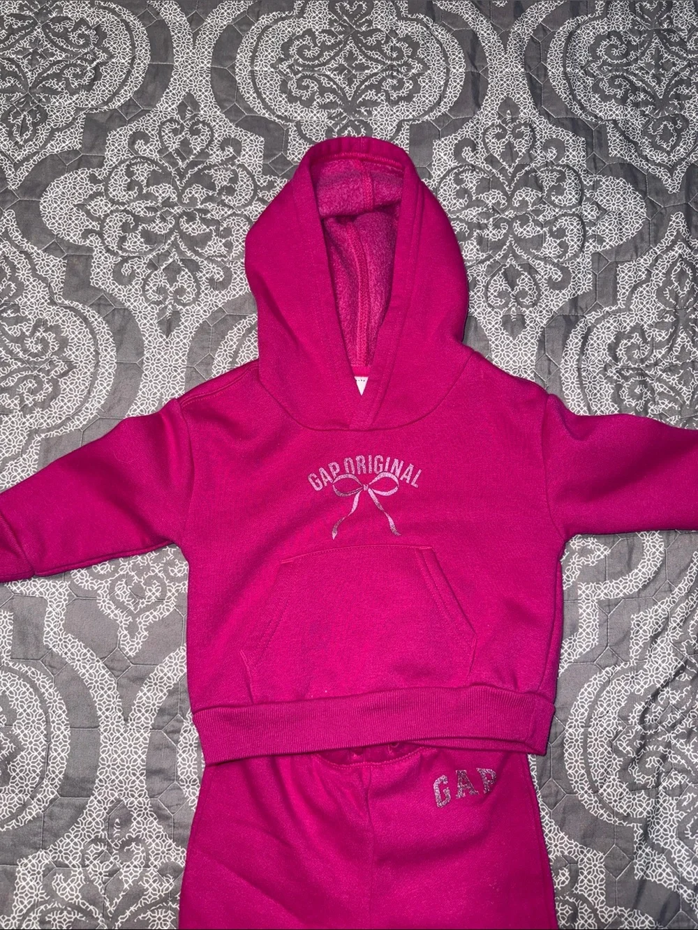 GAP Hot Pink Hoodie & Jogger Set